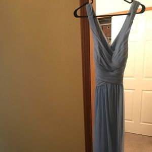 David’s Bridal Mesh Bridesmaid Dress